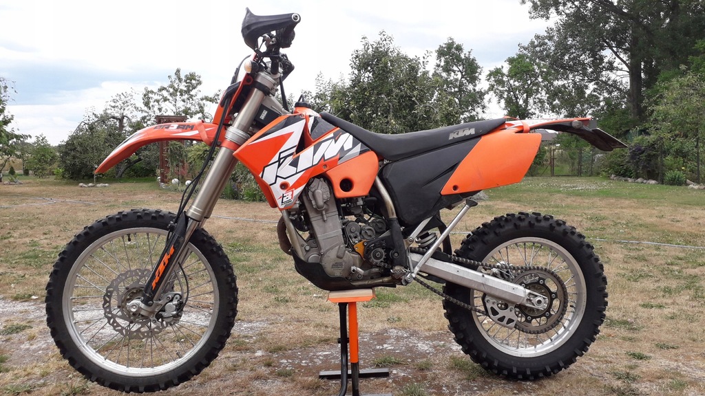 KTM 450 EXC 2004 r. zarejestrowany, aktualne OC ...