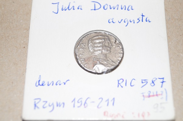 Julia Domna denar wyprzedaż kolekcji Rzym 