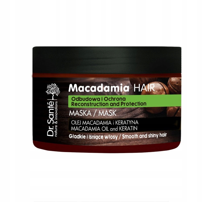 Dr. Sante Maska do włosów z olejem macadamia 300ml