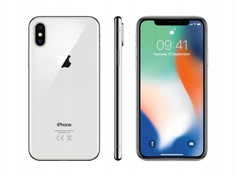 iPhone X - iPhone 10 - 256 GB - kolor Silver - 7486774022 - oficjalne ...