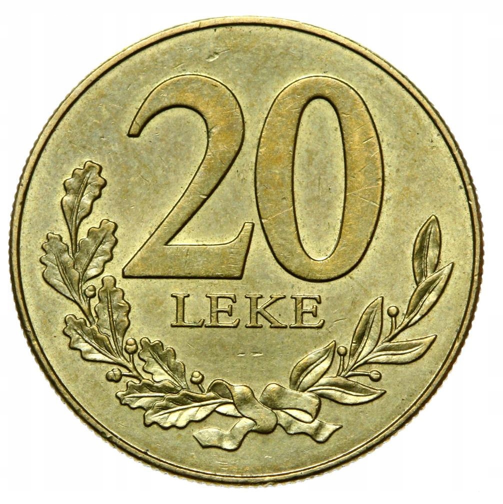 Albania - moneta - 20 Leke 2000 - STATEK