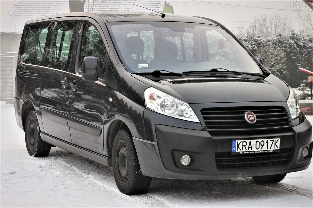 Fiat Scudo 2,0 JTD 9 osobowy 2x boczne drzwi LONG