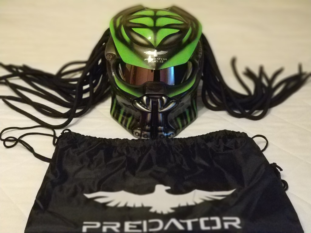 Kask Predator L zielony kawasaki ZOBACZ OKAZJA