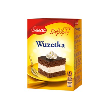 Ciasto Delecta Wuzetka 490g