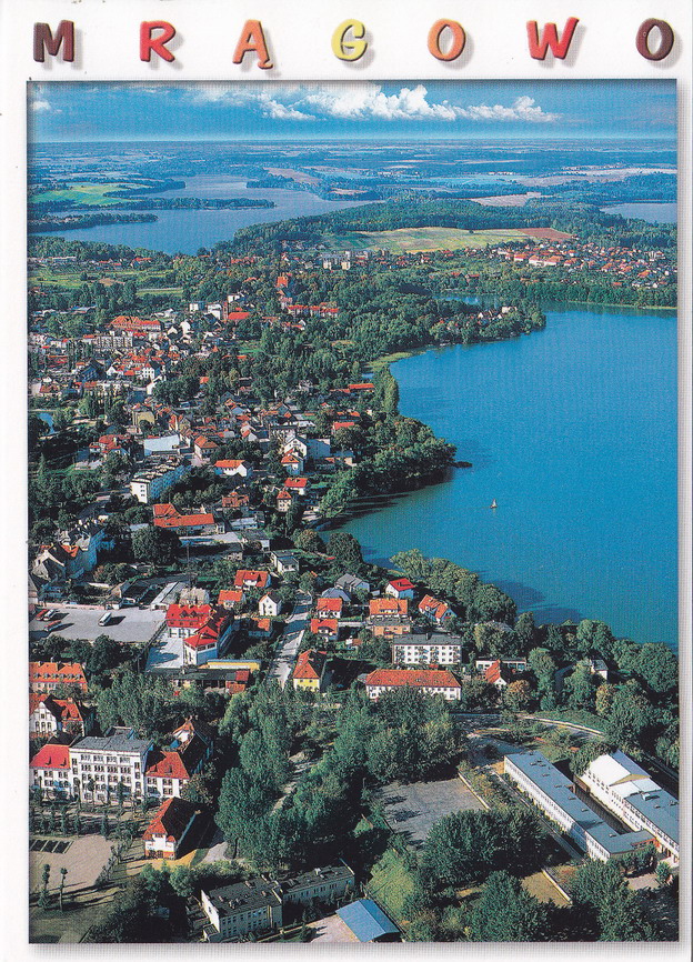 MRĄGOWO - Z LOTU PTAKA