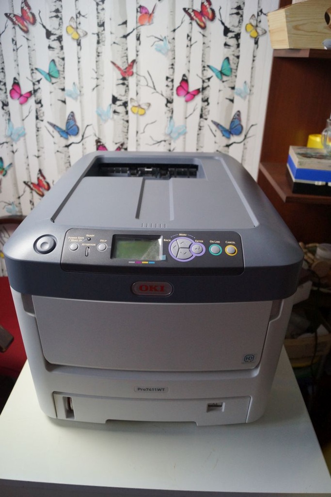 DRUKARKA OKI PRO7411WT A4 z białym tonerem! OKAZJA
