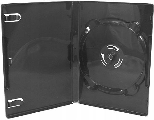 Pudełka AMARAY na 1 do 5 x DVD 14mm Czarne 100szt