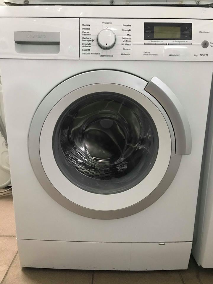 OUTLET AGD, Pralka Siemens, 1600 obr./min, A ++