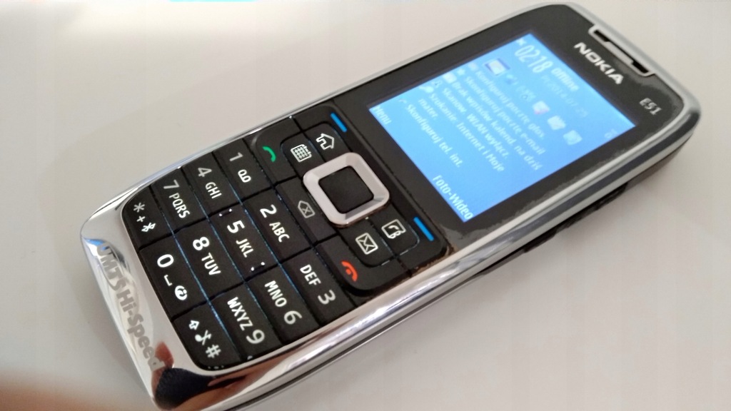 Nokia E51 + Obudowa GRATIS