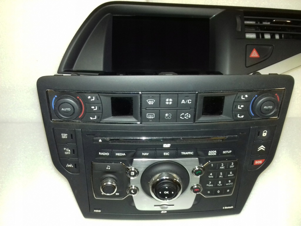 Citroen C5 Radio nawigacja NG4 3D DVD = mapa 2018r