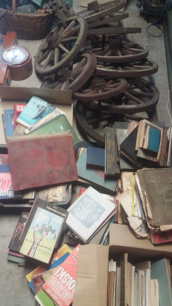 OGROMY ZESTAW STAROCI militaria zabytki starocie