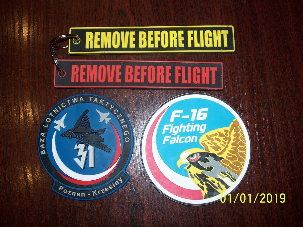 logo emblemat naszywka F-16 Fighting Falcon ORYG