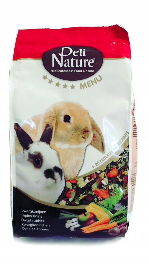 DELI NATURE KARMA POKARM KRÓLIKA GRYZONIA 750g