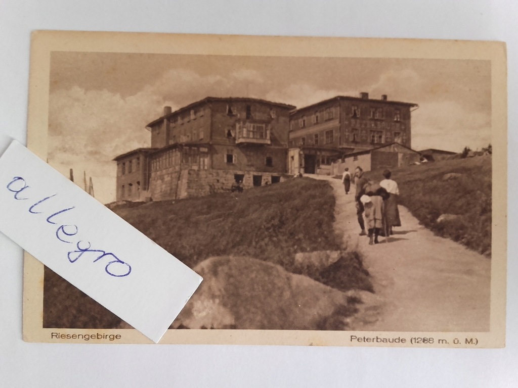 Riesengebirge Karkonosze PETERBAUDE Petrova bouda