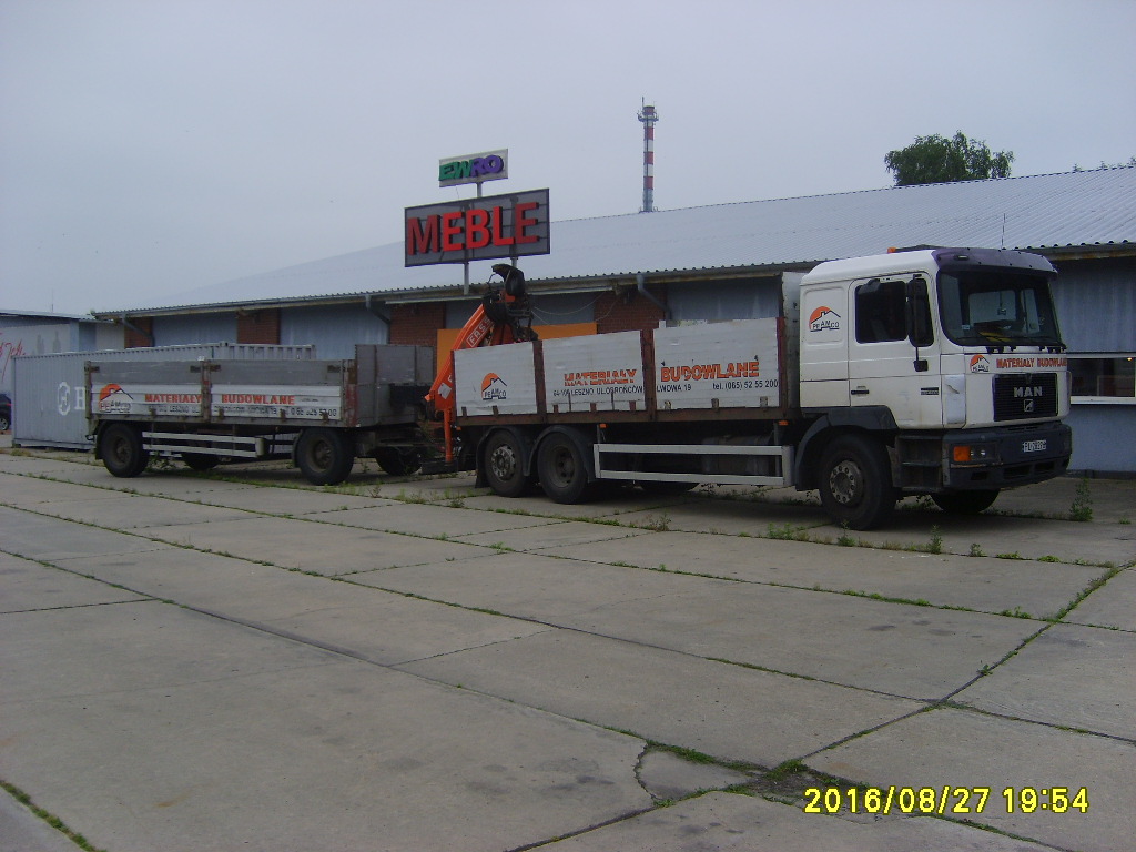 SAMOCHÓD CIĘŻAROWY MAN 26.403 + HDS 5,5 T