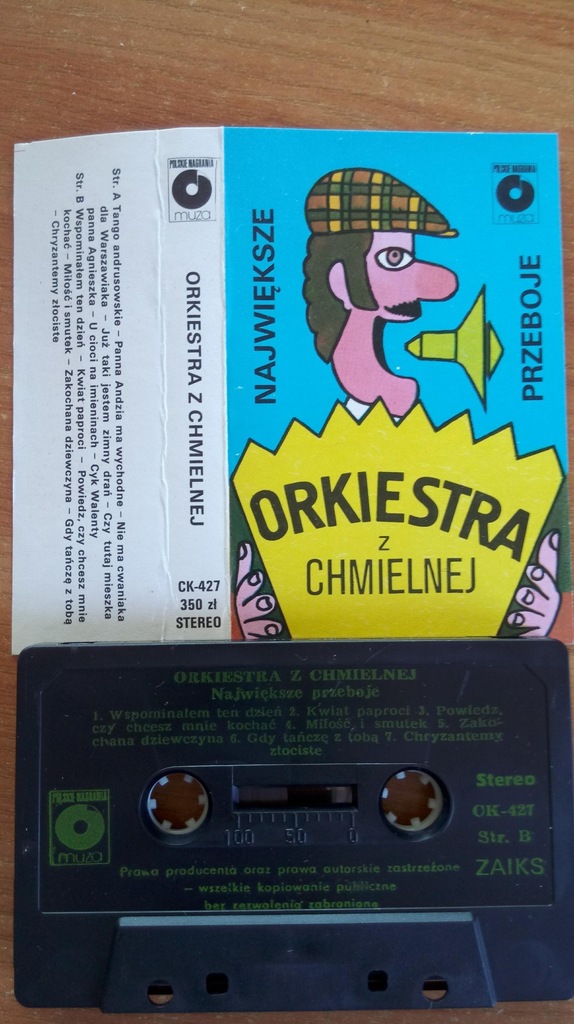 ORKIESTRA Z CHMIELNEJ - MUZA - KASETA
