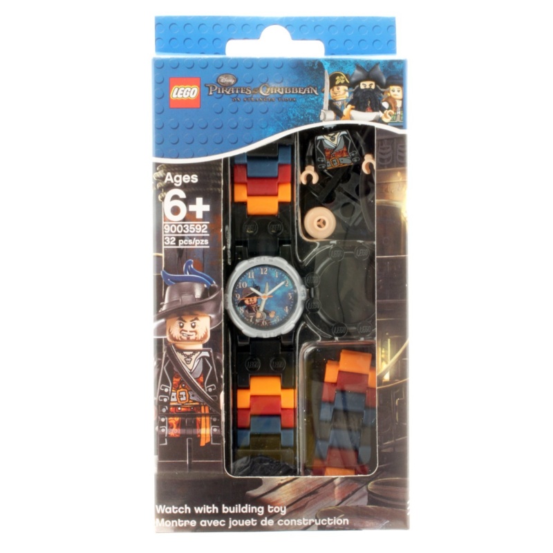 ZEGAREK LEGO PIRATES BARBOSSA PIRACI Z KARAIBÓW