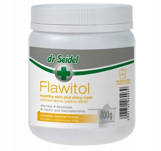 Dr Seidel Flawitol zdrowa skóra i piękna sierść -