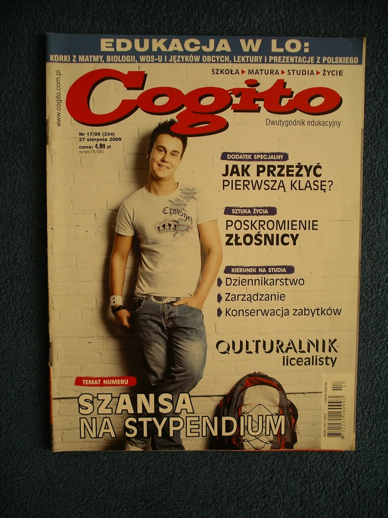 Magazyn Cogito nr 17/09 (334) 2009 od 1zł BCM