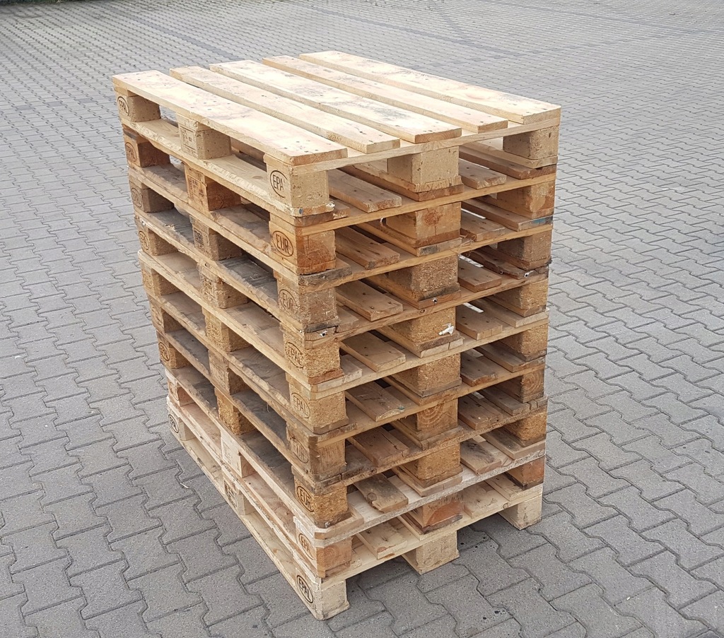 PALETA DREWNIANA EURO EPAL 120 cm x 80 cm WROCŁAW