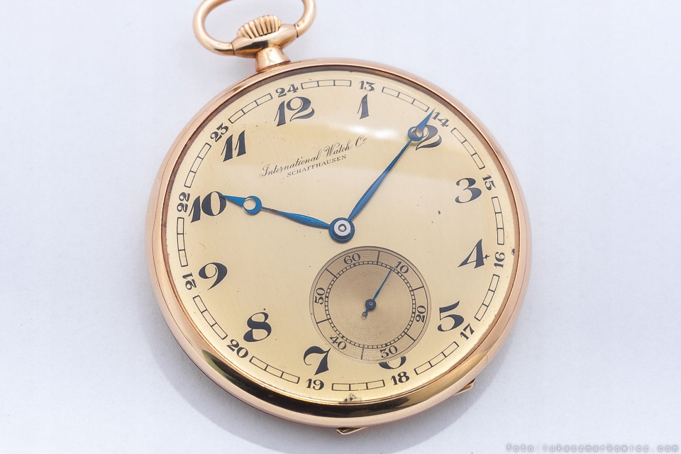 ZEGAREK KIESZONKOWY IWC SCHAFFHAUSEN 14K 1929R