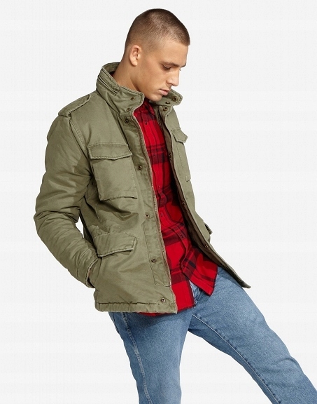 KURTKA WRANGLER FIELD JACKET W4730VR45 R. M