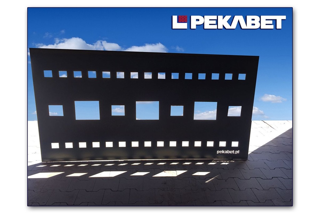 BRAMY PRZĘSŁA PANELE OGRODZENIOWE LASER 200cm