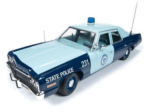 Auto World 1:18 Dodge Monaco Police 1974