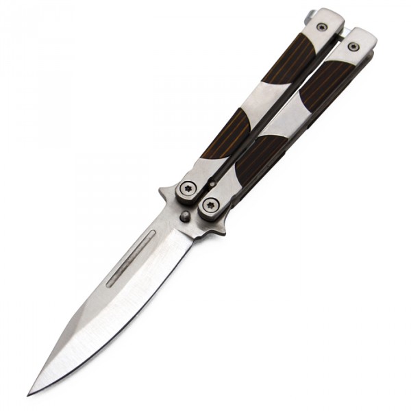 Nóż Motylkowy Balisong Elephant Triki EDC Składany