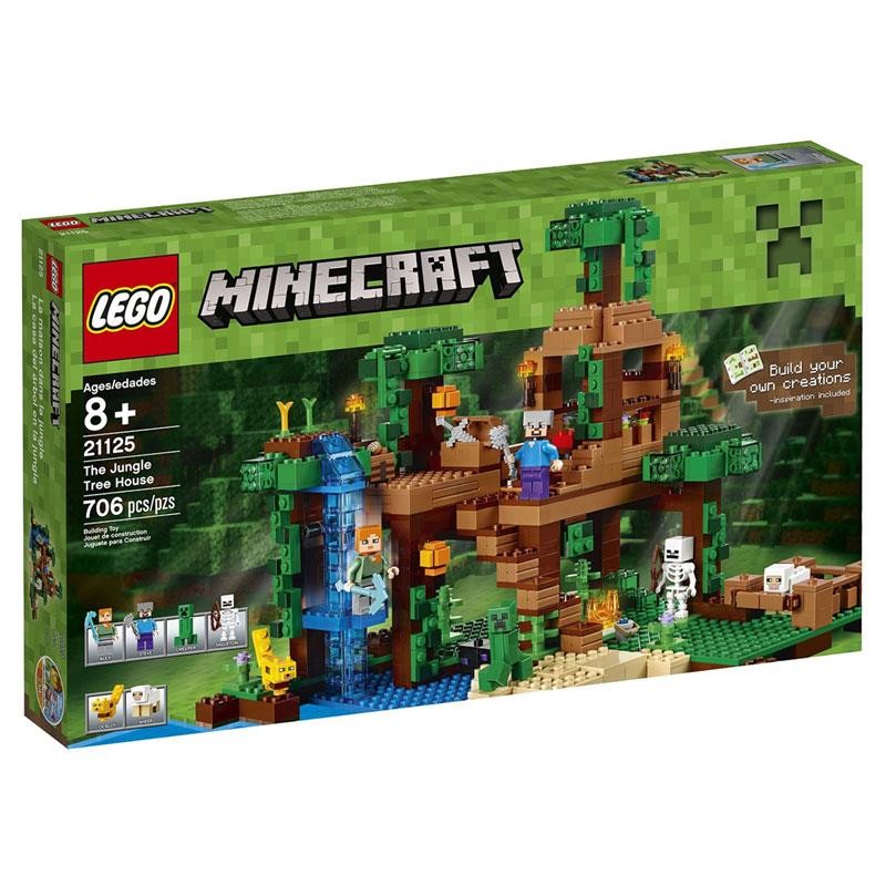 Lego MINECRAFT 21125 Domek na drzewie w dżungli