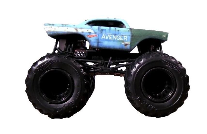 HOT WHEELS MONSTER JAM AVENGER 1:24, MATTEL
