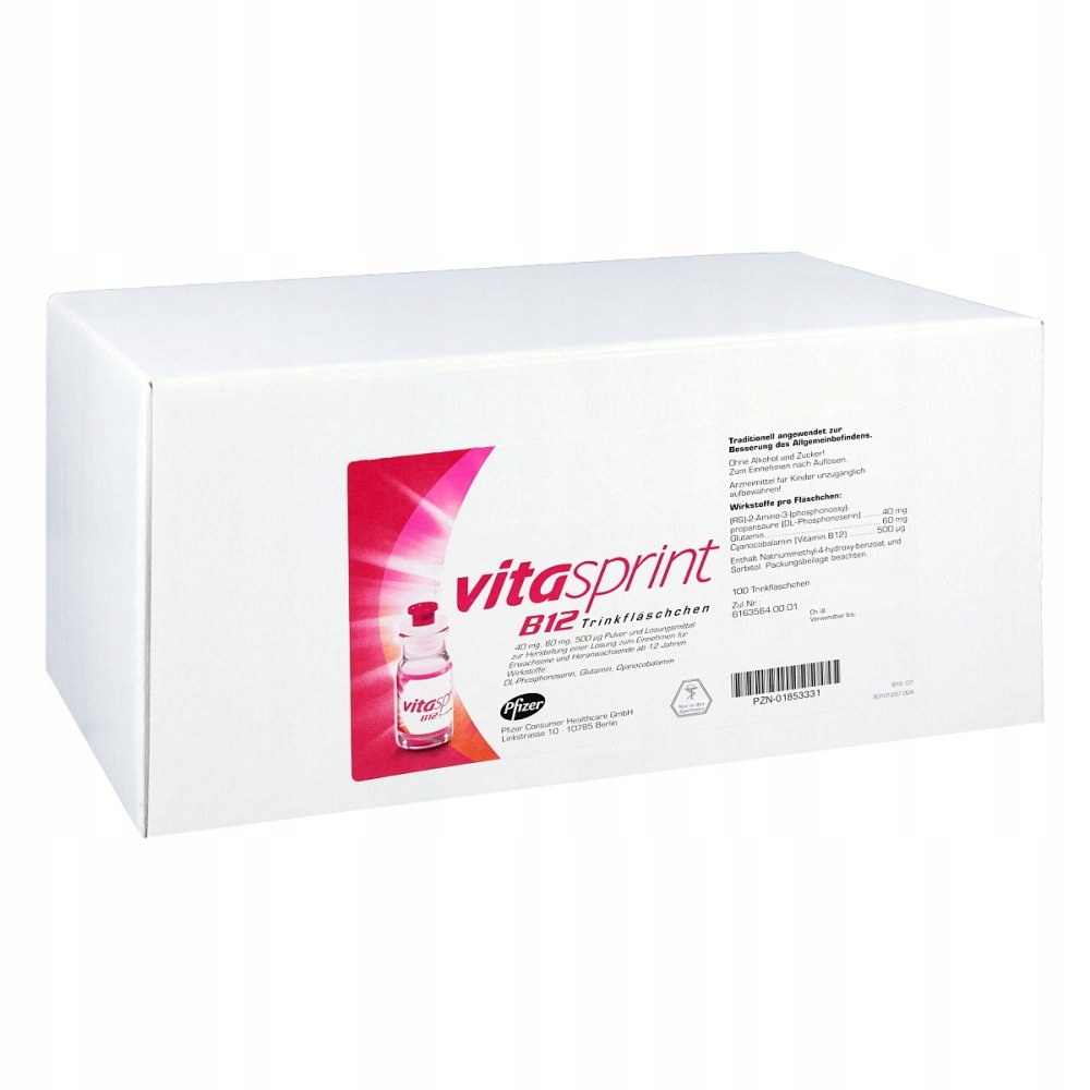 Vitasprint B12 ampułki do picia 100 szt.