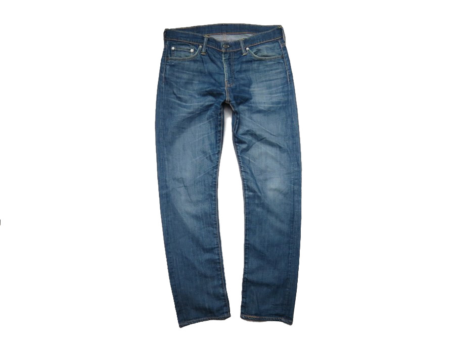 LEVI'S 504 spodnie jeansowe dżins proste 89 cm