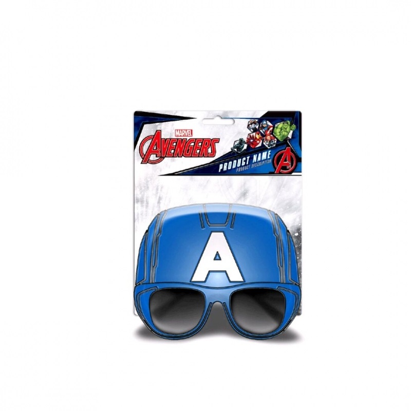 Okulary przeciwsłoneczne 3D Kapitan Ameryka GG
