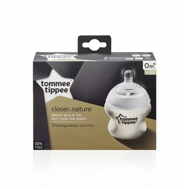 TOMMEE TIPPEE BUTELKA 2*150ML CLOSER TO NATURE