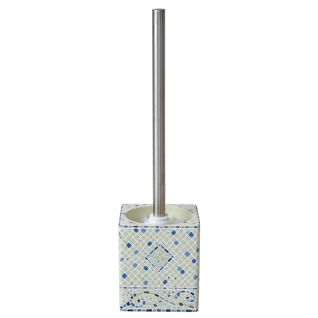 Szczotka toaletowa DO WC ceramiczna niebieska BLUE