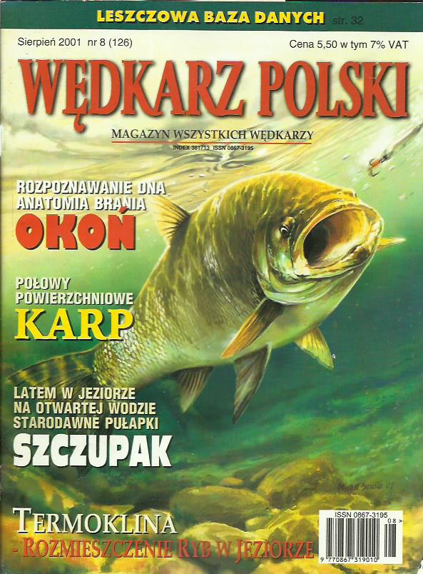 WĘDKARZ POLSKI SIERPIEŃ 2001 __________!