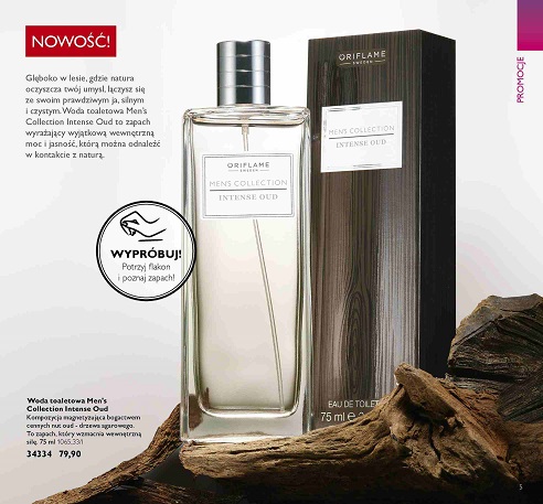 Oriflame Intense Oud Woda toaletowa męska