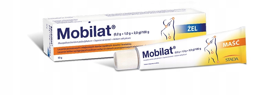 MOBILAT maść przeciwbólowa 50g stany zapalne ból