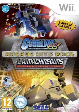 Arcade Hits Pack Gunblade NY LA Machineguns Wii Uż