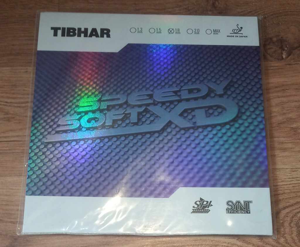 Krótki czop Tibhar Speedy Soft XD 1.8 czarny NOWY!