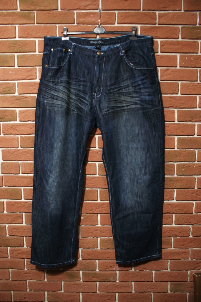 BROOKLIN spodnie skate jeansy męskie BDB- 46