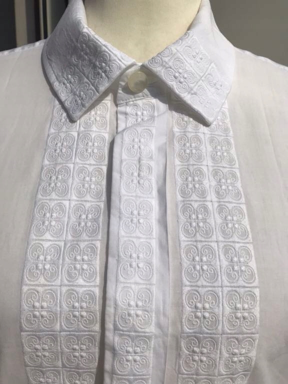 PIERRE CARDIN klasyczna bluzka koszula BIAŁA L/XL