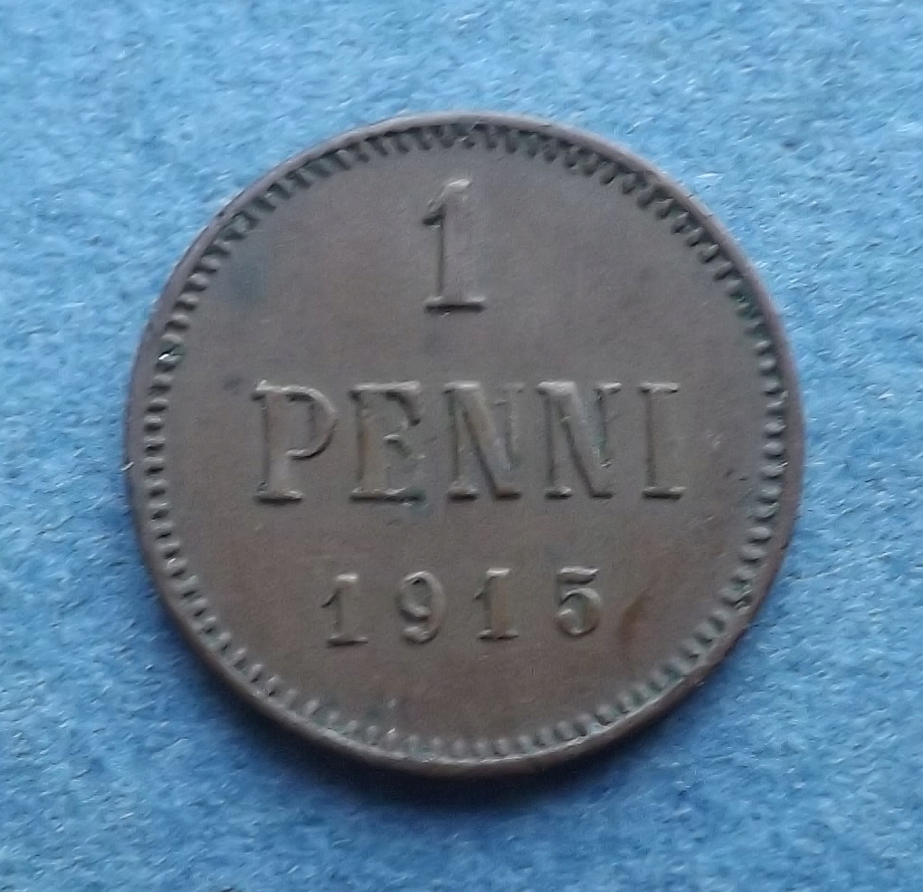 1 PENNI 1915 FINLANDIA