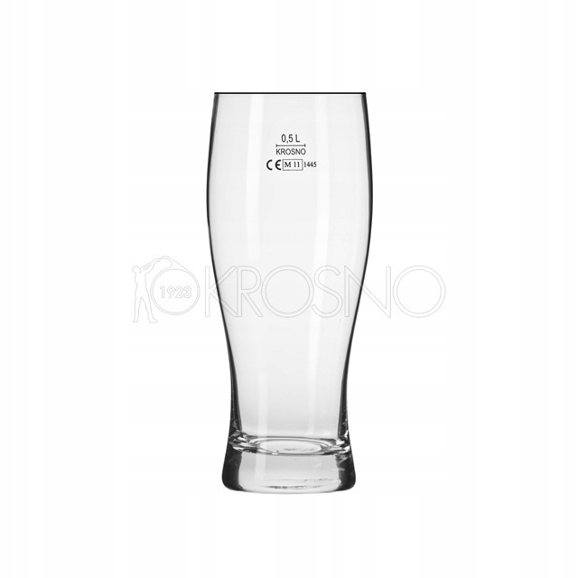 Szklanki do piwa 500ml SIMPLE z cechą | KROSNO