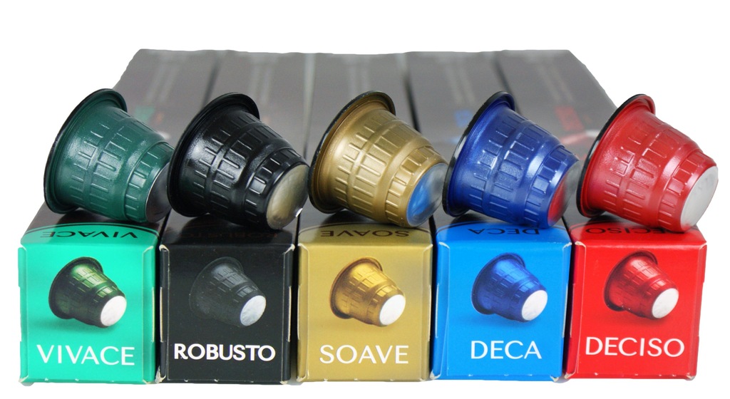 Kapsułki NESPRESSO CAFFITALY Zestaw 5 x 10 sztuk