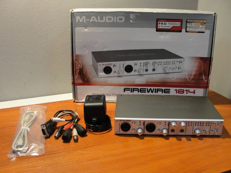 AUDIO INTERFEJS M-AUDIO FIREWIRE 1814