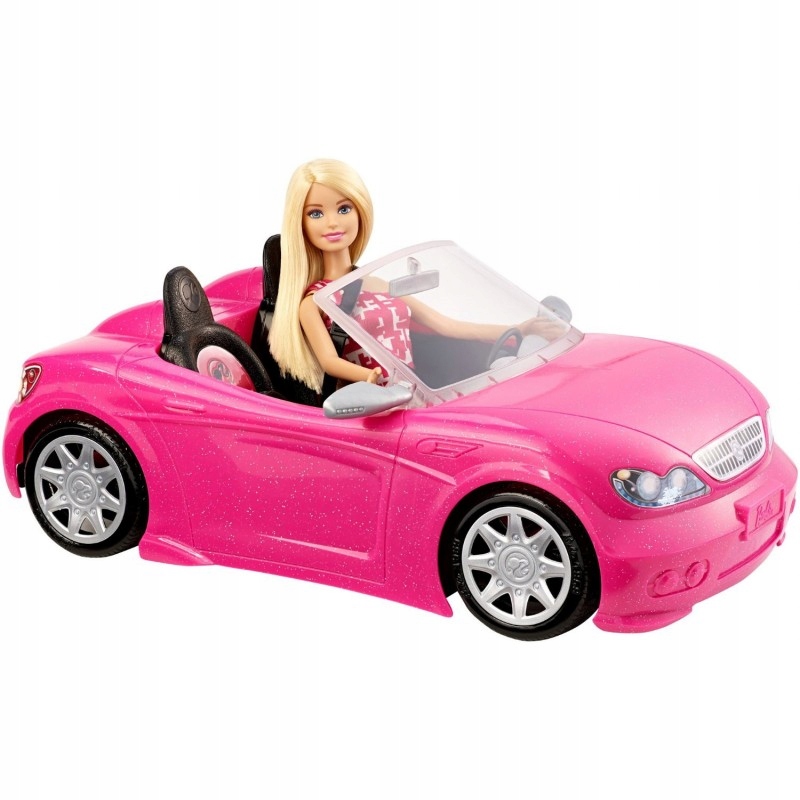 2w1 Auto Kabriolet Samochód + Lalka BARBIE