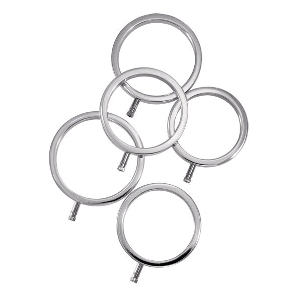 Metalowe pierścienie na penisa - ElectraStim Solid