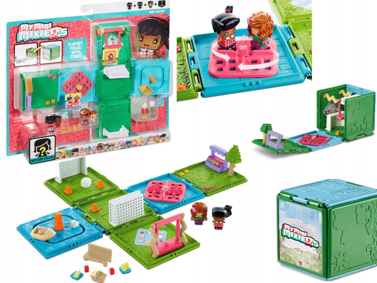 Mattel MY MINI MIXIEQ'S PARK 3xFigurka PLAC ZABAW